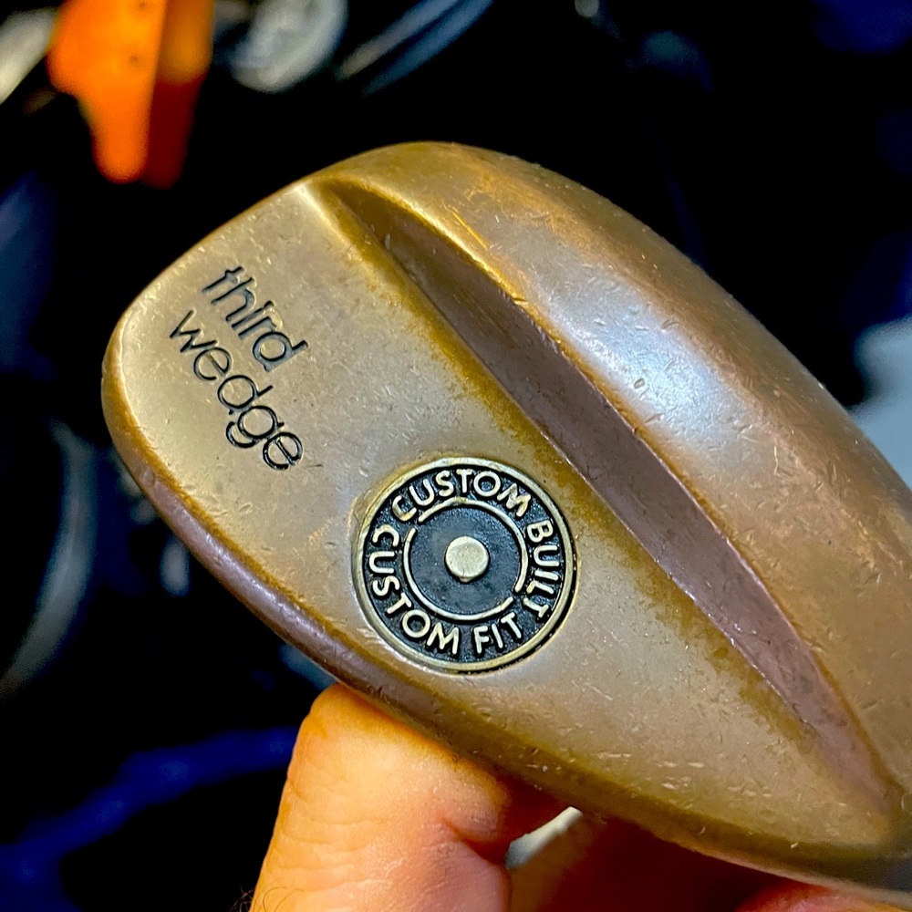 Custom Built Custom Fit Third Wedge 60* Lob Wedge Steel Shaft R Flex.